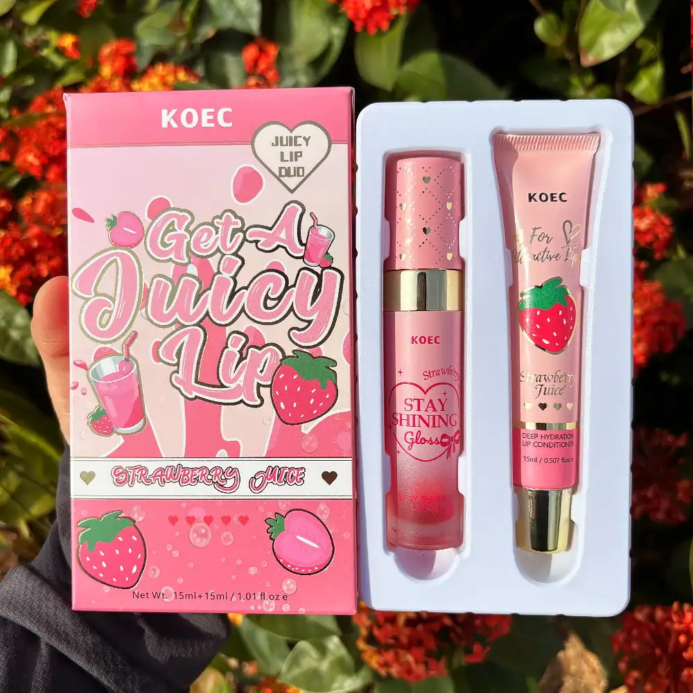 Squalane Oil Lightweight - 15ml*2 KOEC 딸기 주스 립밤 립오일