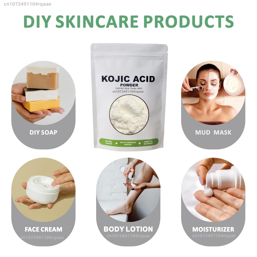 비누 제조용 코직산 크리스탈, 99% 순도 코직산 디팔 - Kojic Acid Soap 리뷰 및 가격
