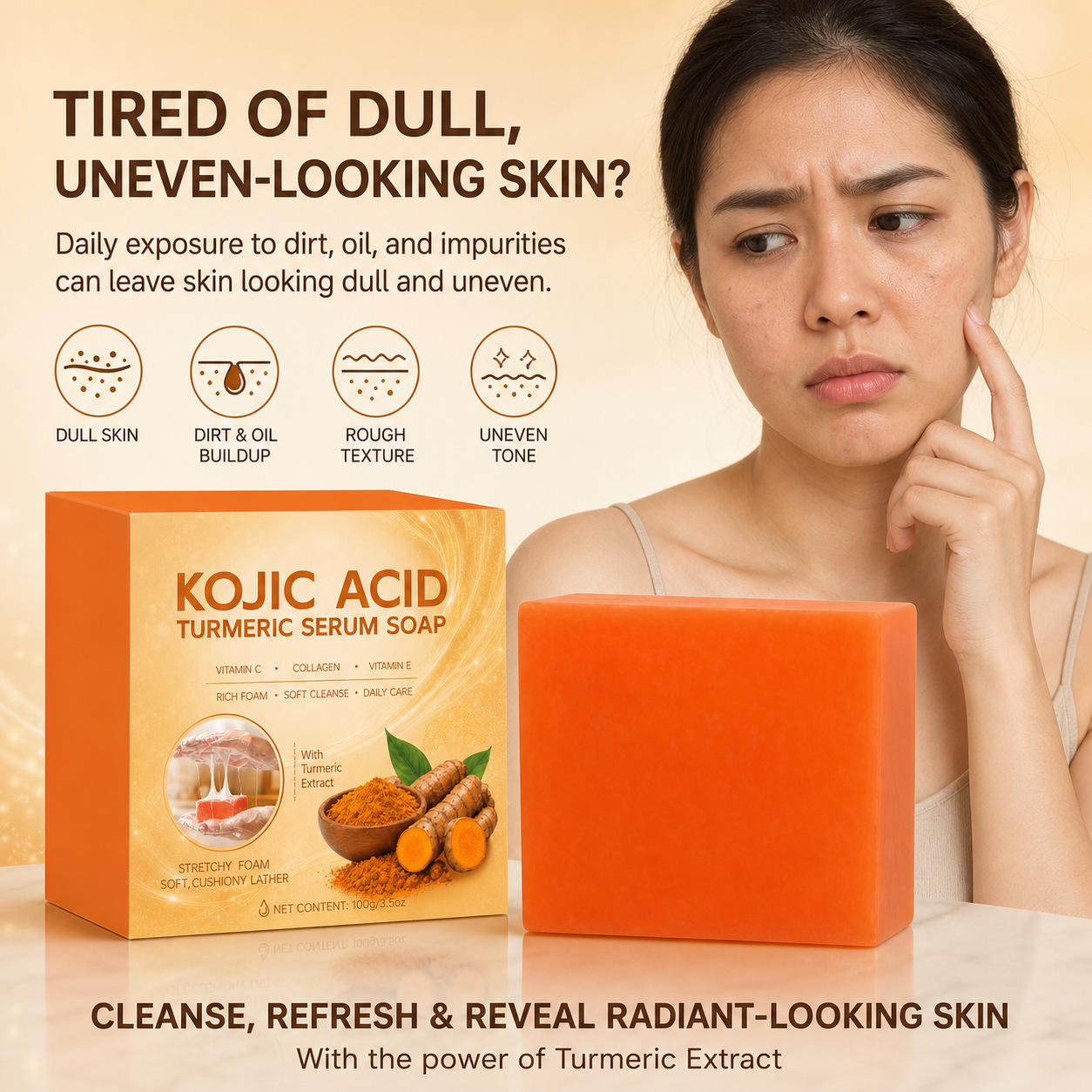 코직산 비누 실크 단백질 강황 딥 클렌징 클렌징 오일  - Kojic Acid Soap 리뷰 및 가격