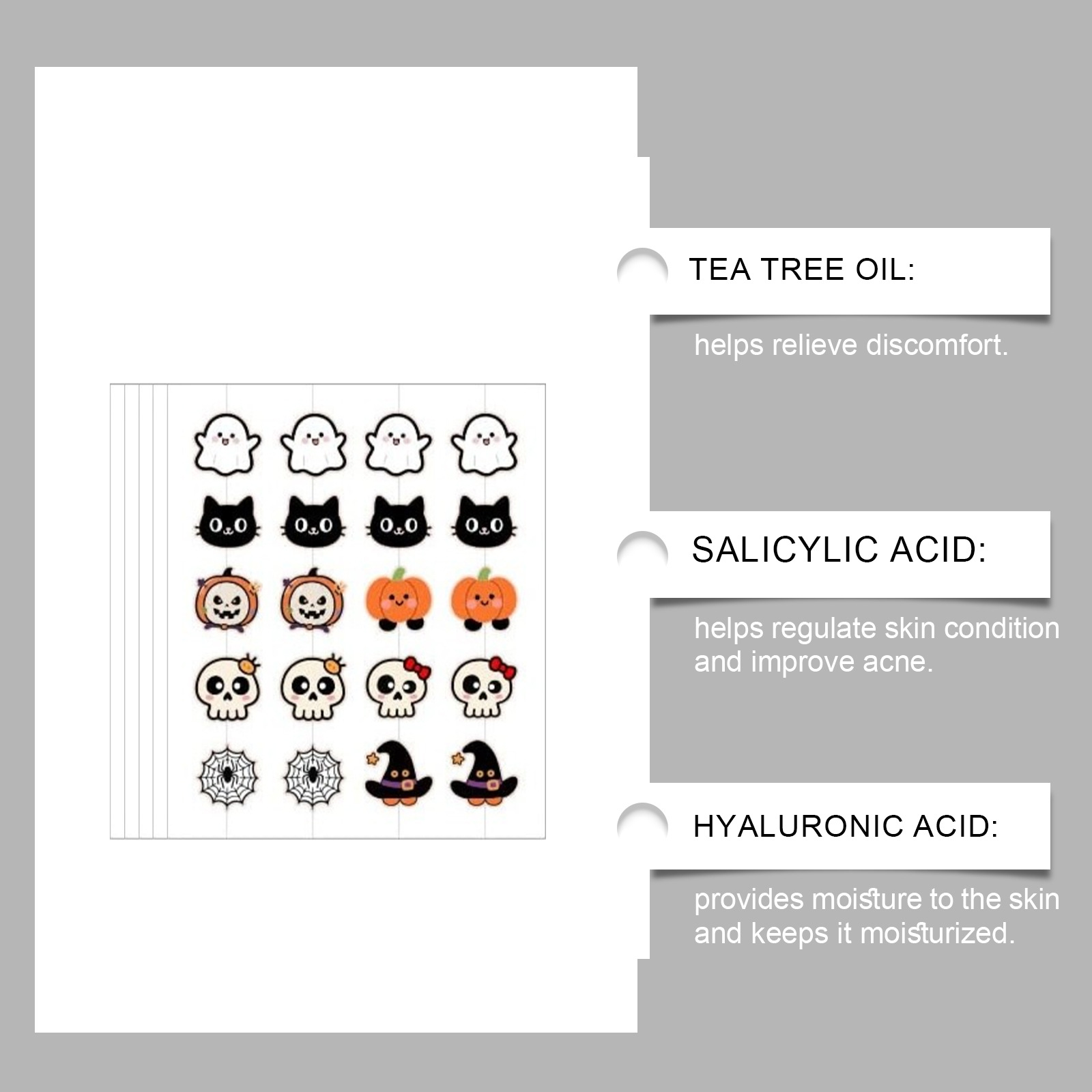 할로윈 여드름 패치, 티트리 오일이 함유된 투명 여드름 - Tea Tree Spot Treatment 리뷰 및 가격