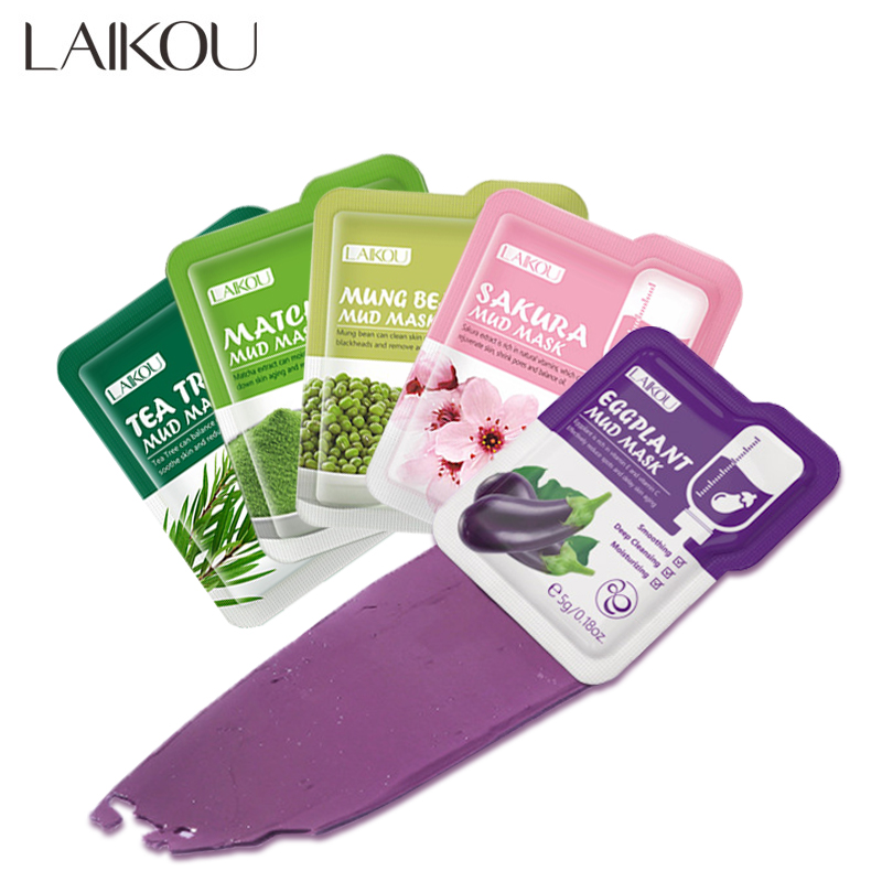 LAIKOU 5pcs 머드 마스크 클레이 마스크 사쿠라 - Tea Tree Spot Treatment 리뷰 및 가격