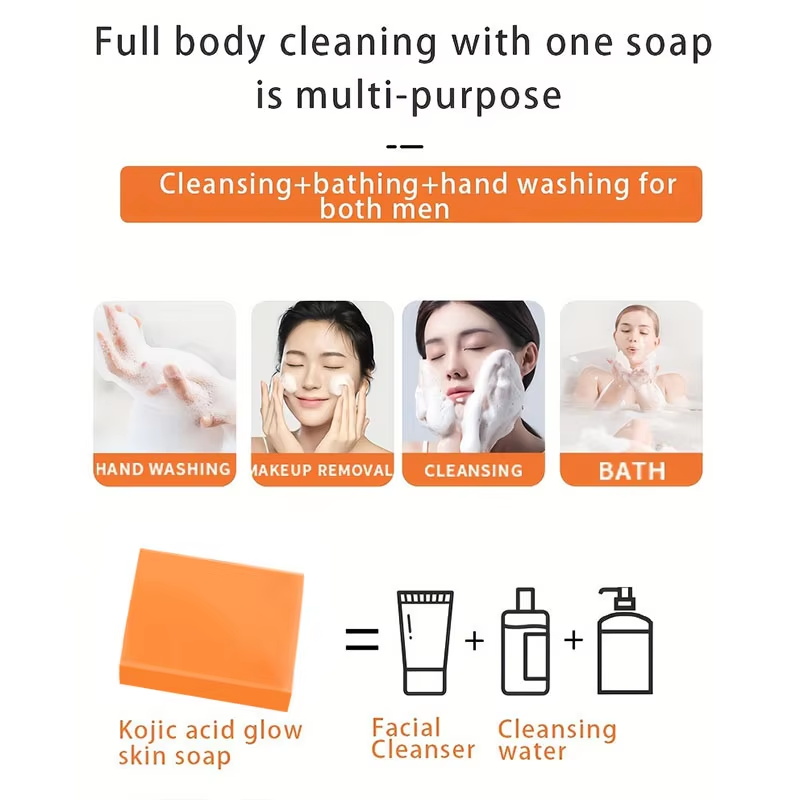 코직산 수제 비누 글루타치온 프로스티드 비누 영양 보습 - Kojic Acid Soap 리뷰 및 가격