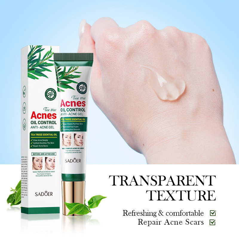 SADOER 티 트리 여드름 제거 크림 페이셜 스킨 케 - Tea Tree Spot Treatment 리뷰 및 가격