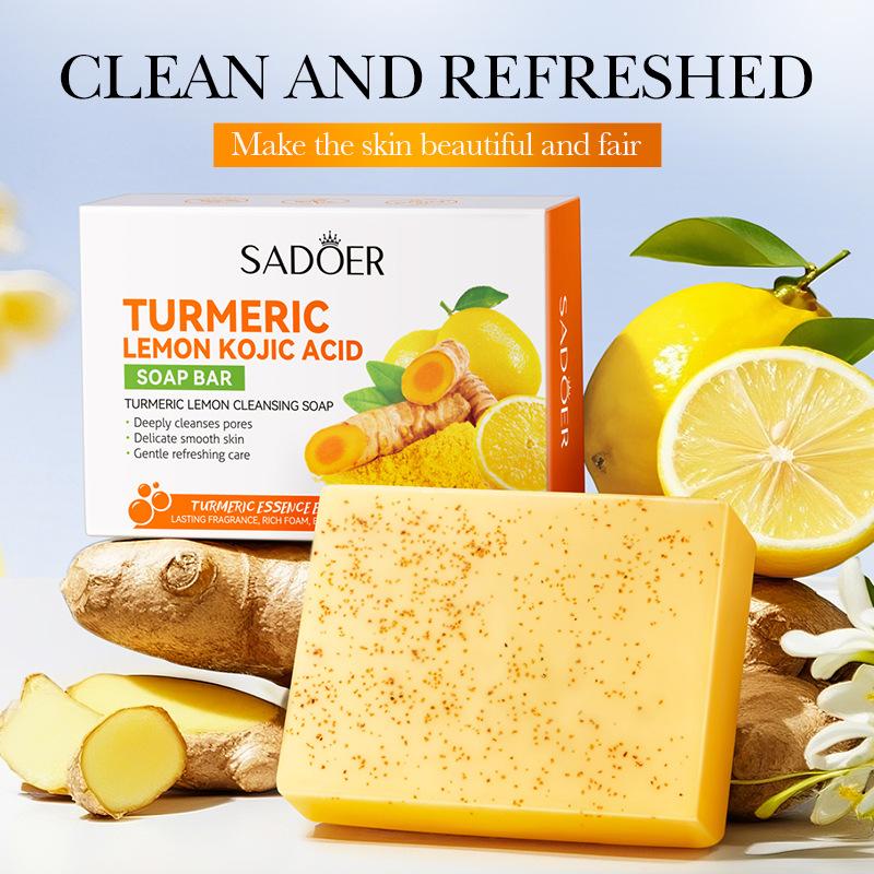100g 코직산 비누 (얼굴용), 강황 기미 제거 비누 - Kojic Acid Soap 리뷰 및 가격