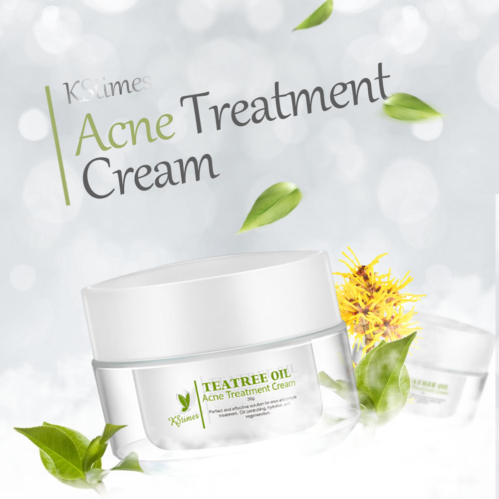 KStims-천연 여드름 치료, 안티 여드름 크림, 티 - Tea Tree Spot Treatment 리뷰 및 가격