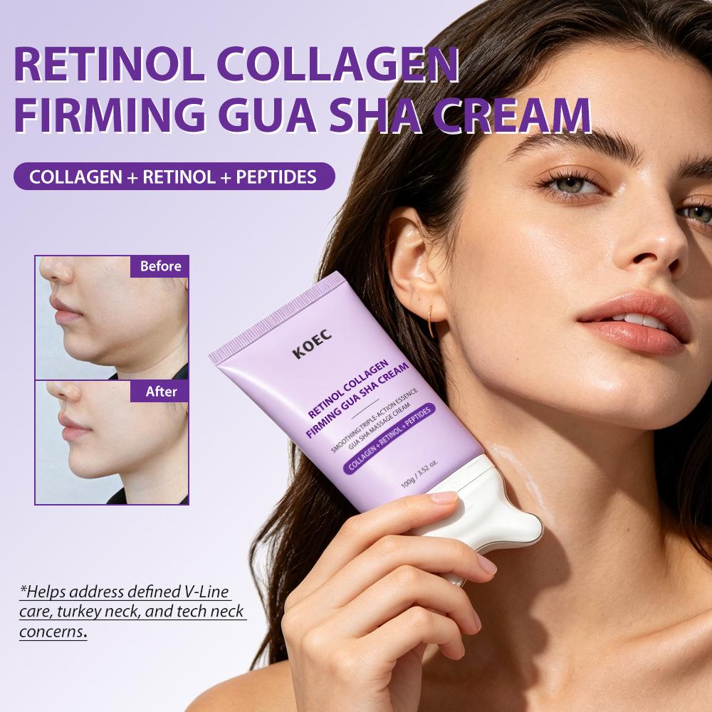 KOEC 듀얼 타입 구아샤 마사지 크림 (마사지 롤러  - Coenzyme Q10 Cream 리뷰 및 가격